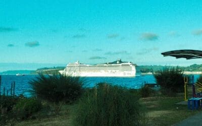 MSC Magnifica llega a Puerto Montt en el marco de un crucero mundial